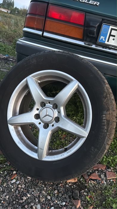 Felgi mercedes 16 cali 225/55 wielosezon continental