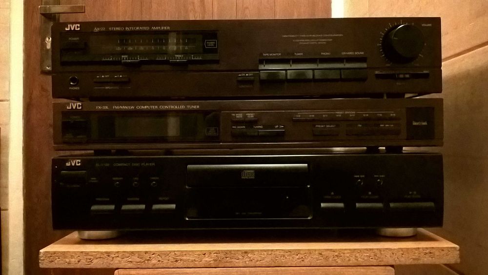 Wieża 3 elementowa JVC Made in Japan