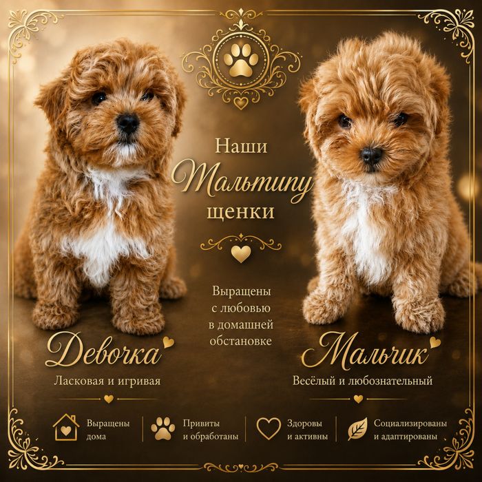 Кукольные малыши Мальтипу F1 baby face