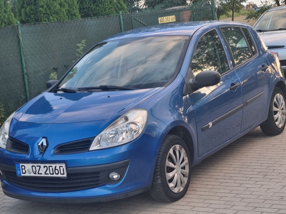 Piekne clio z niemiec klimatyzacja sprawna maly przebieg 139 tys