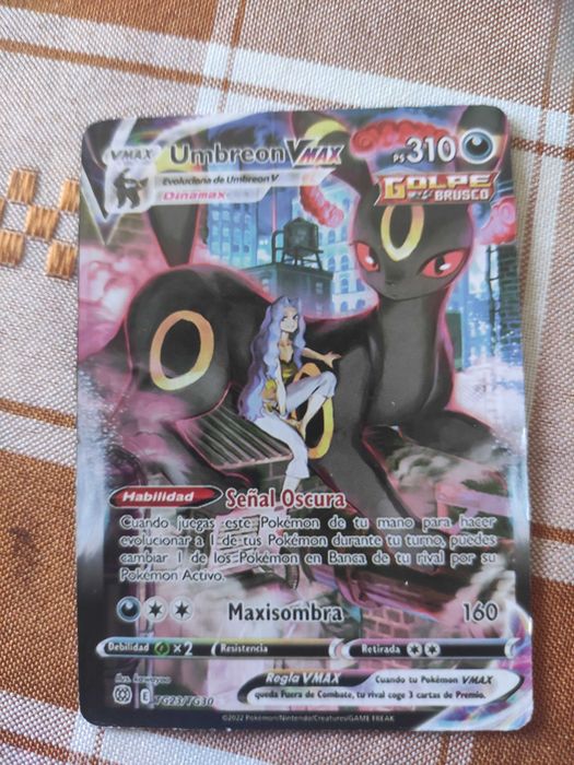 Carta Pokémon rara
