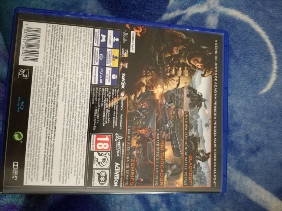 Jogo call of duty black ops