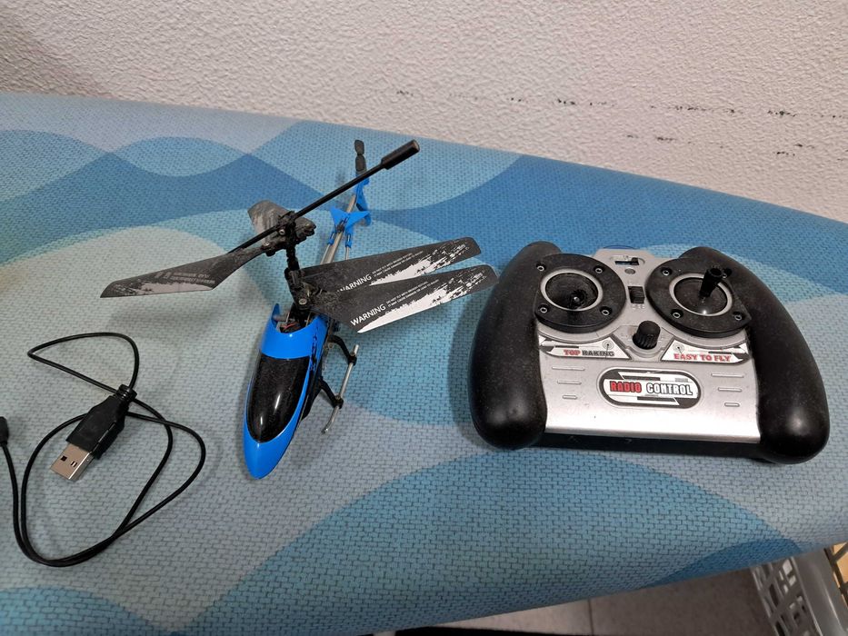 Mini Helicóptero Interior Rádio Comandado
