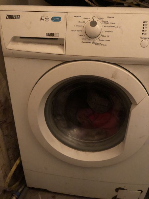 Продам стиралку zanussi 5кг