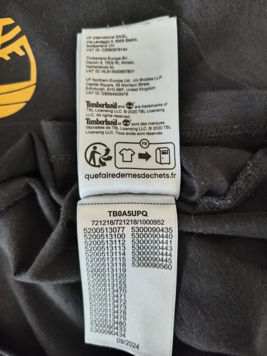 T-shirt męski Timberland