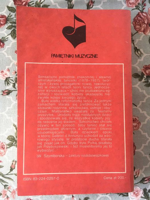 Moje życie Sadora Duncan