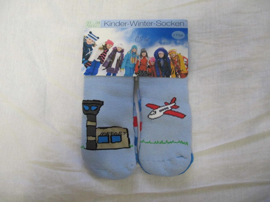 Высокие махровые носки Alive 31-34 размер