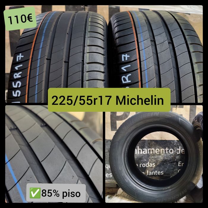 Pneus usados 215/50r17 215/55r17 225/55r17  Leiria