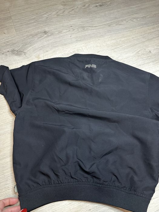 Bluzka sportowa na krótki rękaw | S / 36 | czarno-beżowa