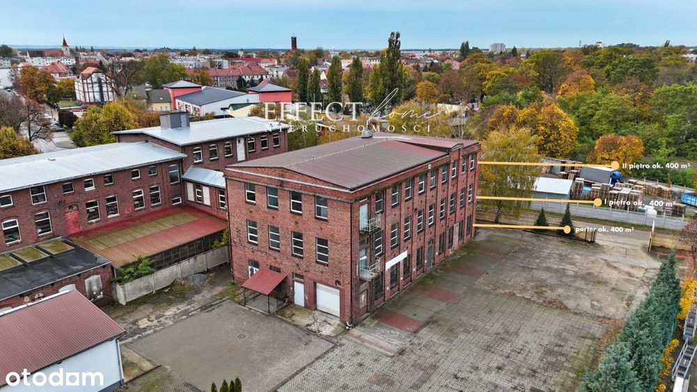Hala 400 m²,  do wynajmu jeszcze I lub II piętro