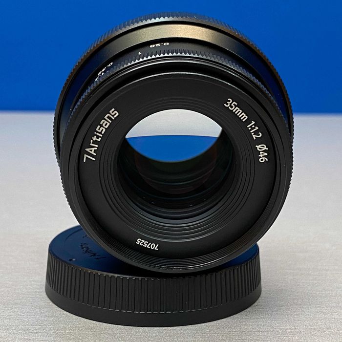 7Artisans 35mm f/1.2 II (Canon EF-M) - NOVA - 3 ANOS DE GARANTIA