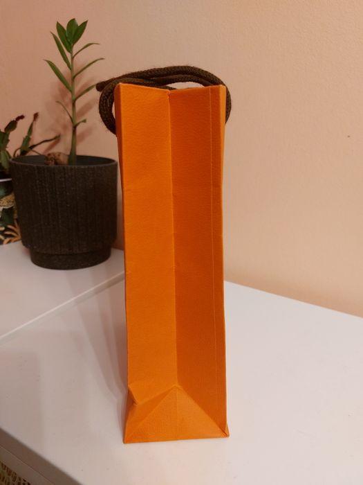 Oryginalna torba papierowa HERMES mała