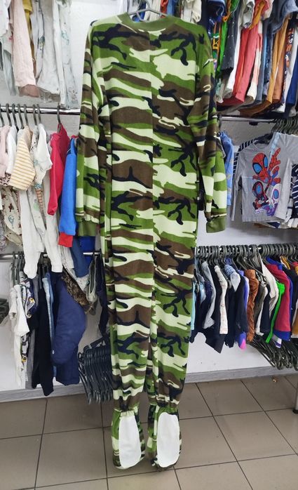 Пижама комбинезон мужская р. L. Флис.