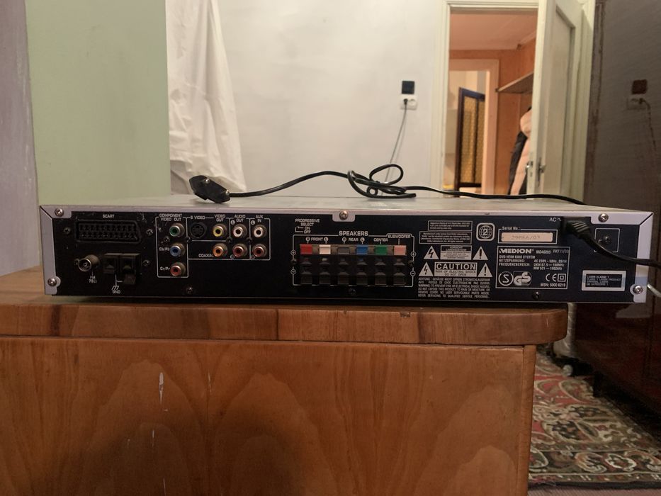 Dvd домашній кінотеатр Medion