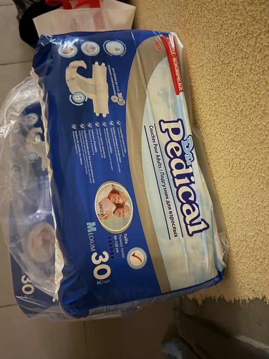 Dr. Pedical Подгузники для взрослых 80х120 см (30 шт)