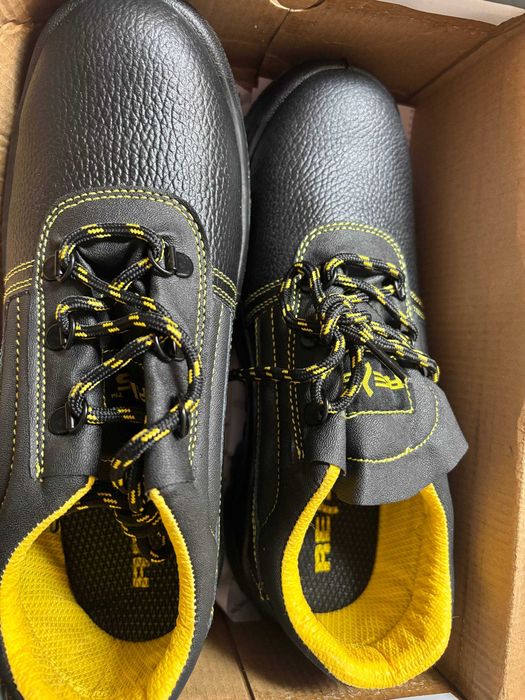 Buty robocze półbuty męskie damskie skórzane