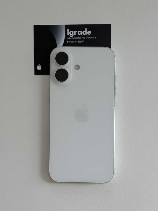 iPhone 16 512GB Branco (eSIM) | Bateria 97% | Com Garantia