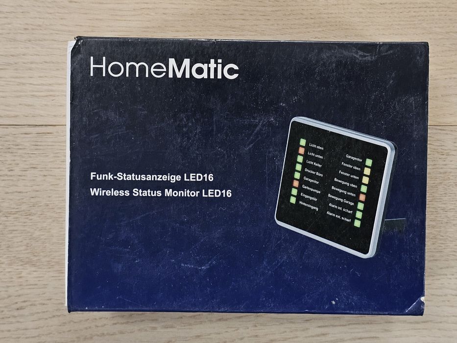Homematic IP - 16 kanałowy monitor statusu urządzeń