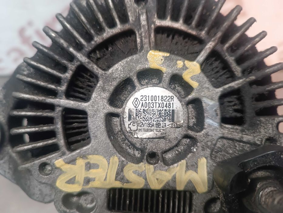 ALTERNADOR RENAULT MASTER III / OPEL MOVANO III 2.3DCI 231001822R 185AMP