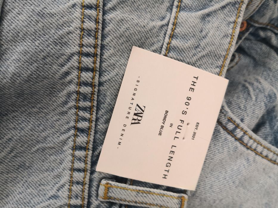 Męskie spodnie Wide leg ZARA