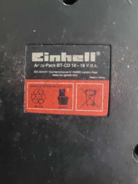 wkrętarka akumulatorowa Einhell