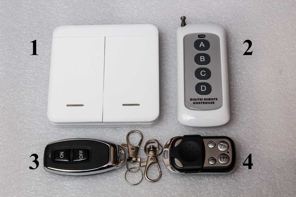 Мощный радио выключатель, радиореле 220В 3kW + пульт 433МГц