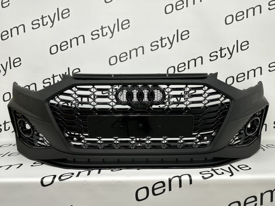 Передний бампер Audi A4 S4 B9 RS4 2020+