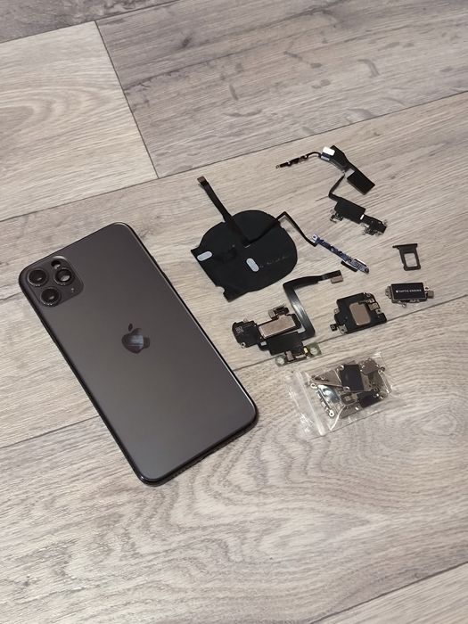 Розборка iPhone 11 Pro Max 256 вібро, корпус, шлейфи