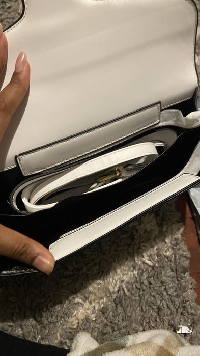 Bolsa branca tabby coach