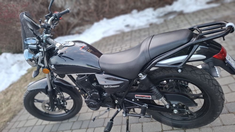 Romet soft choper 125cm3