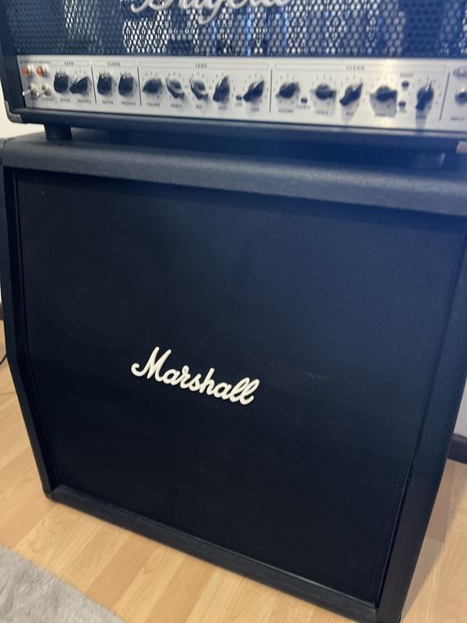Cabeçote buguera + coluba marshall+ footswitch