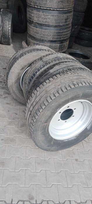 Koła 285/70R19,5 Nowa Felga 7,5-19,5 do przyczepy d47 d50 d55
