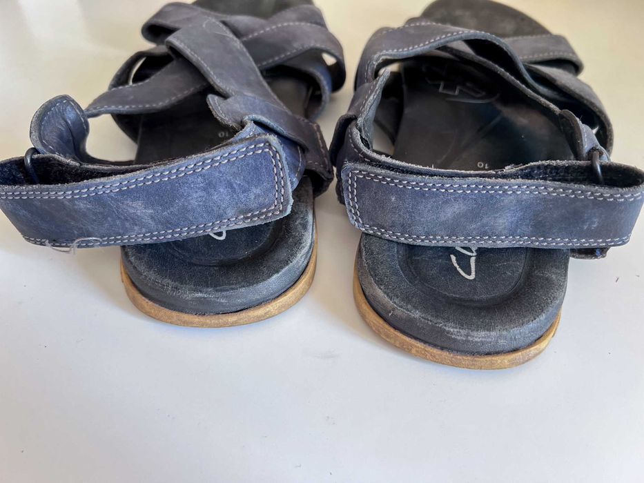 Чоловічі шкіряні сандалії Clarks, розмір 45