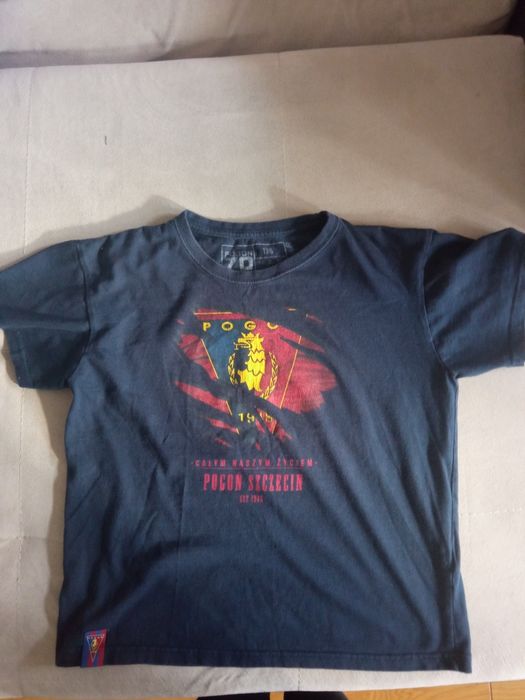 Pogoń Szczecin Koszulka T-shirt rozmiar 128  cm