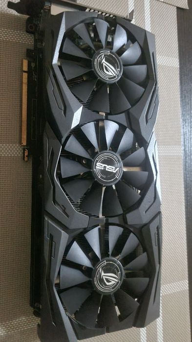 Відеокарта Asus Rog Strix RX580 8GB