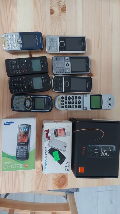 Stare telefony sagem samsung Atlanta altacet motorola nokia se