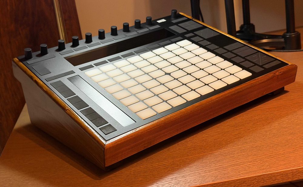 Ableton Push 2 + drewniany statyw + case UDG