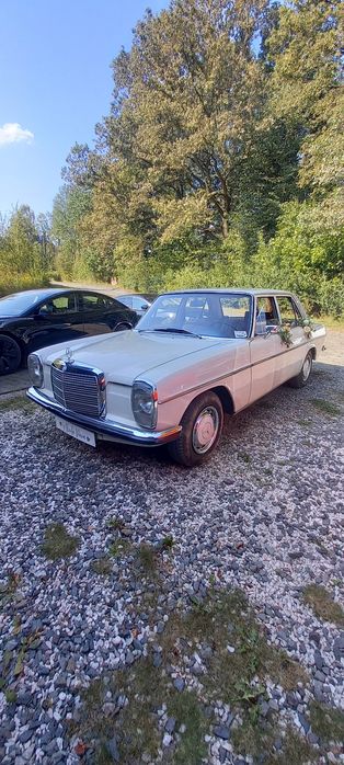 Mercedes w 115 do ślubu,wesele imprezy wynajem