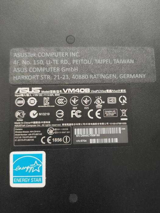 Komputer ASUS VivoPC VM40B Mini PC