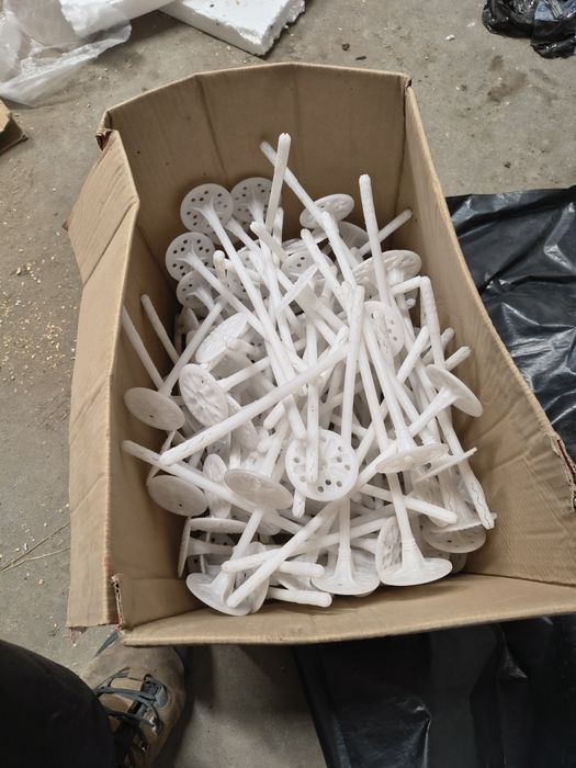 KOŁKI do styropianu wełny 20 cm  trzpień stalowy LGX 10x260 26 cm 150s