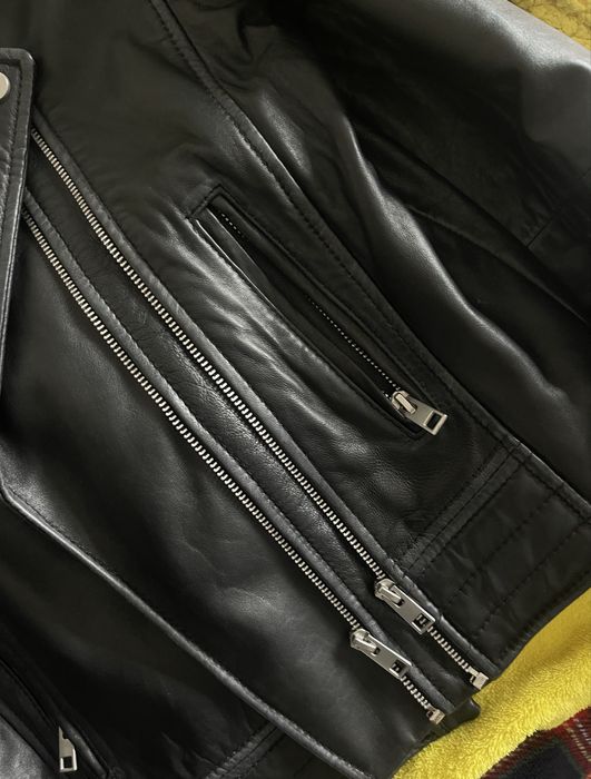 Nappa leather jacket S