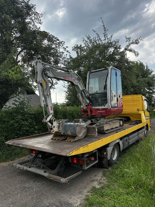 Auto Laweta 24h Pomoc Drogowa Holowanie Transport Ładownośc 5 Ton