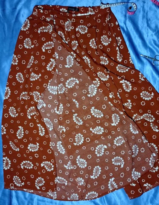 Лёгкие летние штаны, юбка-брюки, широкие капри Zara