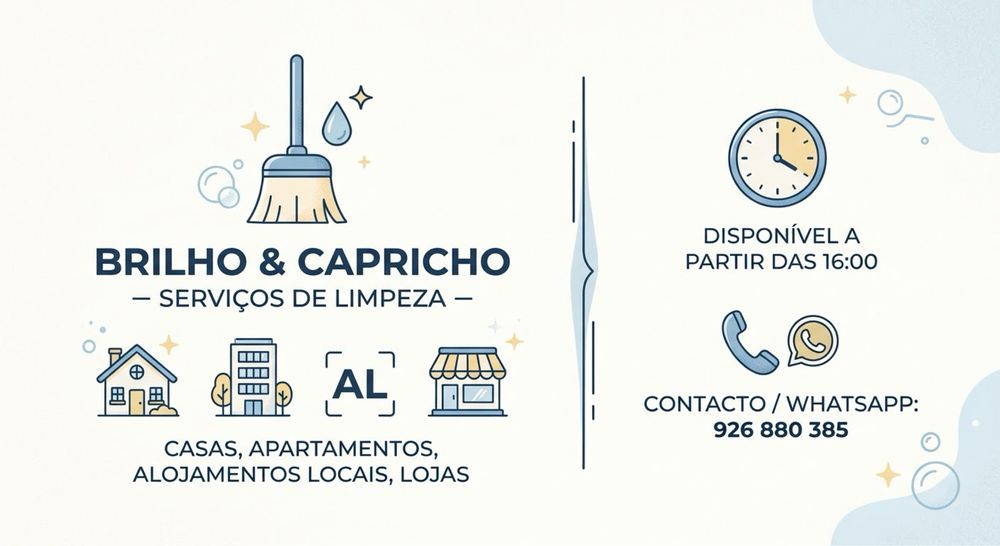 servicos de limpeza.