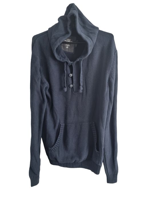 Męski granatowy Sweterek H&M Rozmiar L