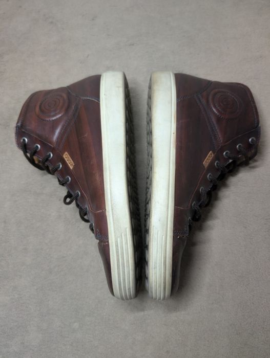 Ecco кеди кросівки ботинки шкіра 45 розмір