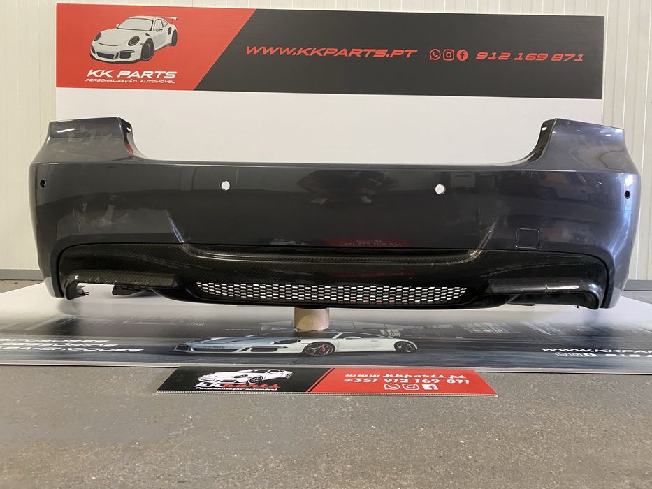 PÁRA-CHOQUES TRASEIRO PARACHOQUES BMW SÉRIE 3 E90 PACK M PRE LCI FASE 1 E LCI FASE 2, 5 PORTAS NOVO EM CAIXA COMPLETO