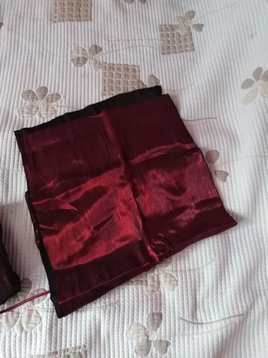 Suknia długa balowa bordo roz. 36