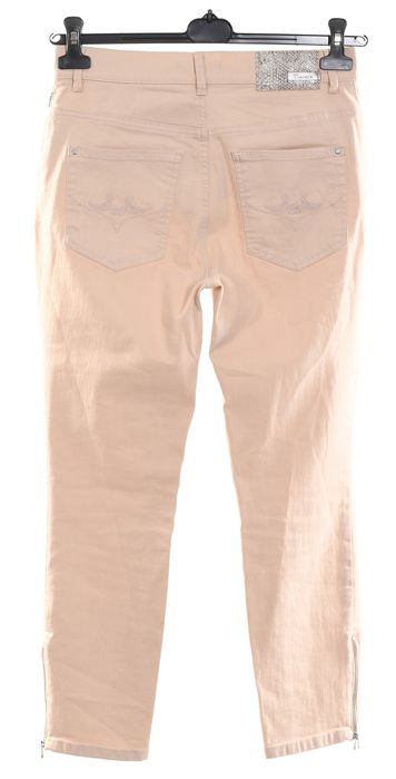 GARDEUR VIOLA budyniowe spodnie damskie jeansy nad kostkę slim r. 36