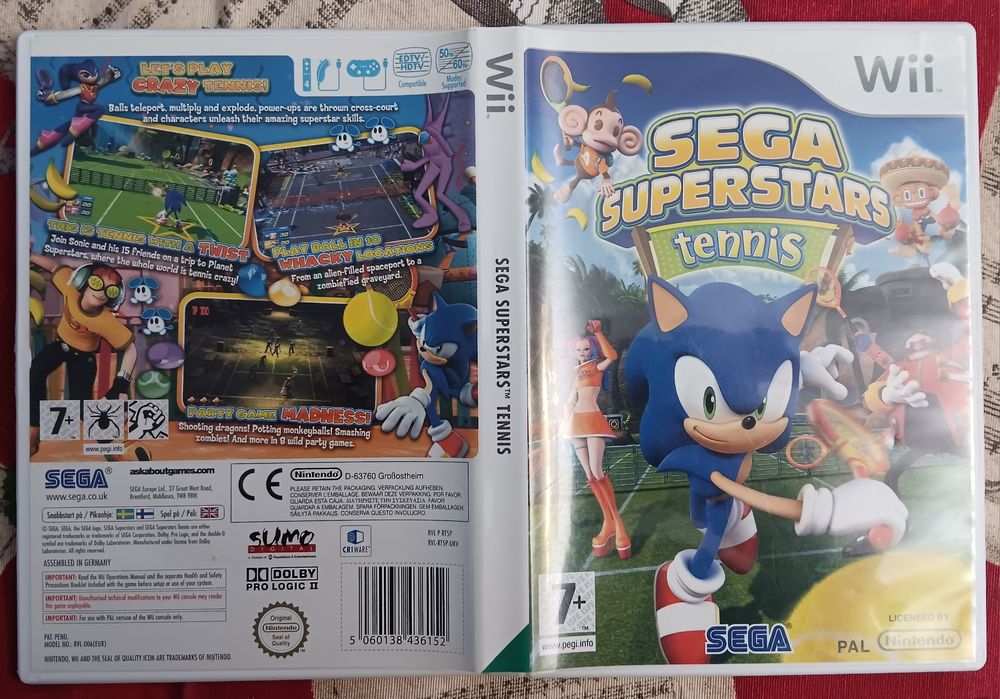 Sega Superstars Tennis Nintendo wii